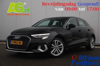 Audi A3 Sportback 30 TFSI Advanced edition Automaat Leder Sportstoelen Stoelverwarming Virtual Navigatie Clima Cruise 17 inch LMV Full LED Lane Assist