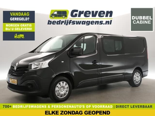 Renault Trafic 1.6 dCi T29 L2H1 | Dubbele Cabine | 6 Persoons | Airco Cruise Navi PDC Elektrpakket Trekhaak