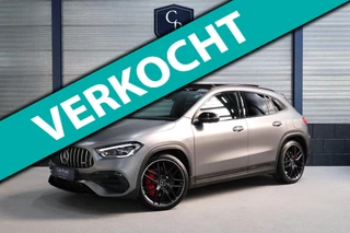 Hoofdafbeelding Mercedes-Benz GLA Mercedes-Benz GLA-klasse AMG 45 S 4MATIC+ MATT/MULTIBEAM/VIRTUAL/SFEER/LEER+S.VERWARMING+MEMORY/20"/ACC/ECC/12 MND GARANTIE!