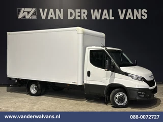 Iveco Daily 35C16H 157pk Bakwagen Dubbel Lucht Laadklep Euro6 Airco | 910kg laadvermogen Bijrijdersbank