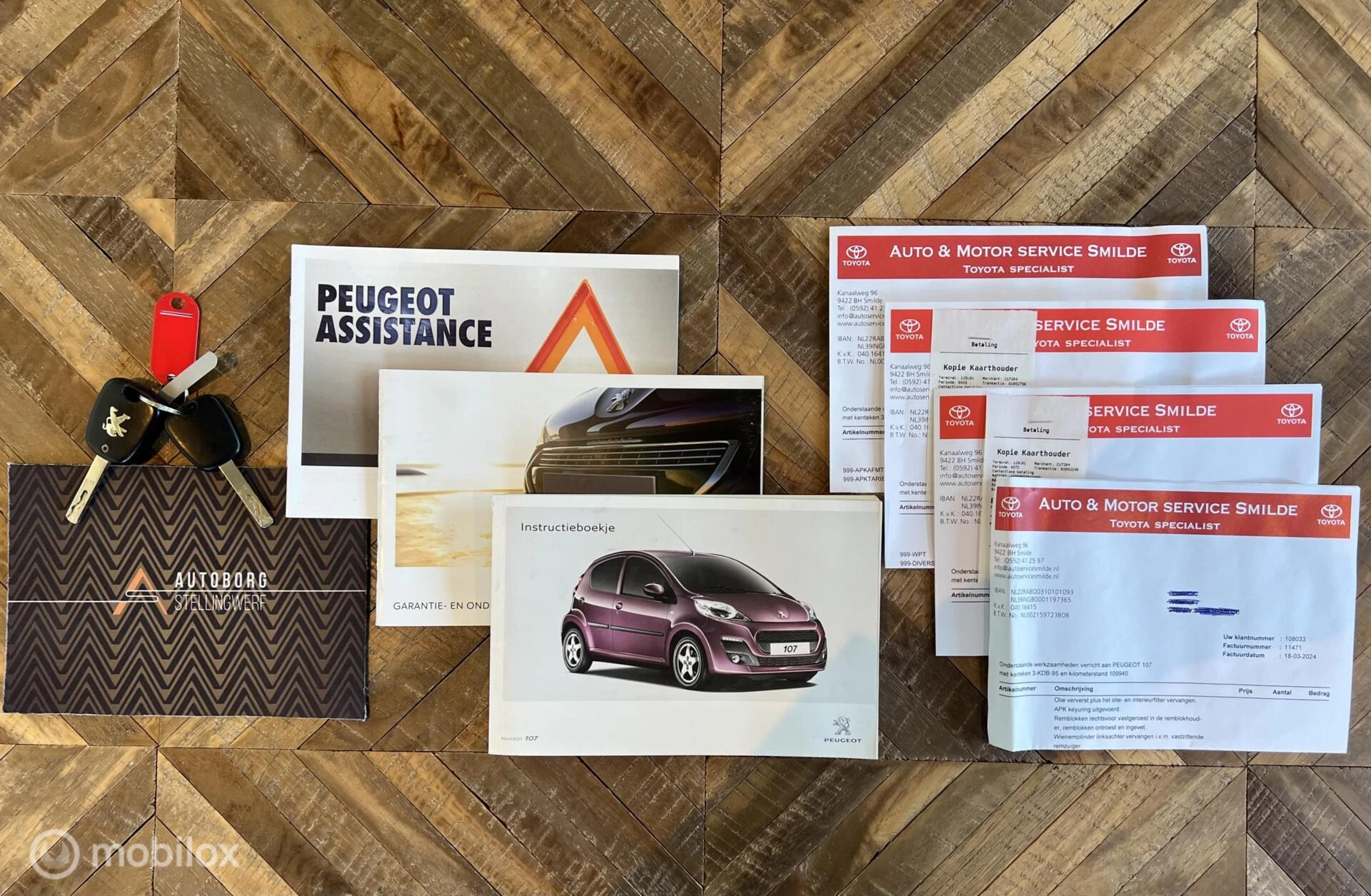 Hoofdafbeelding Peugeot 107
