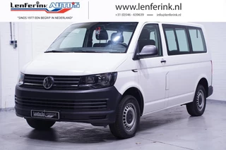 Volkswagen Transporter 2.0 TDI 150 pk DSG Aut. L1H1 Windowvan Airco, Cruise Control, Trekhaak 2.500 kg, PDC V+A, 3-Zits