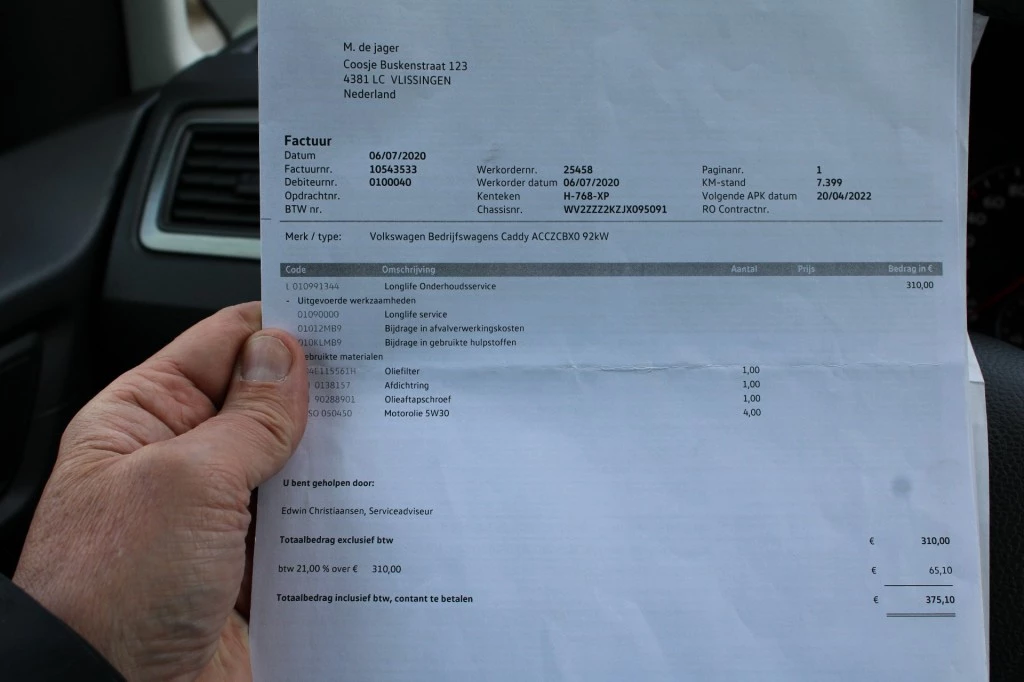 Hoofdafbeelding Volkswagen Caddy