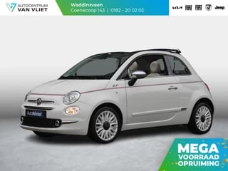 Fiat 500C TwinAir Turbo Dolcevita | Clima | Navi | Leder | 16" | Xenon | Armsteun