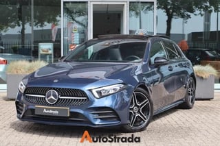 Mercedes A-Klasse A 180 AMG-Line 136pk I Night Pakket I Pano I Climate I MBUX I Navi I Stoelverwarming