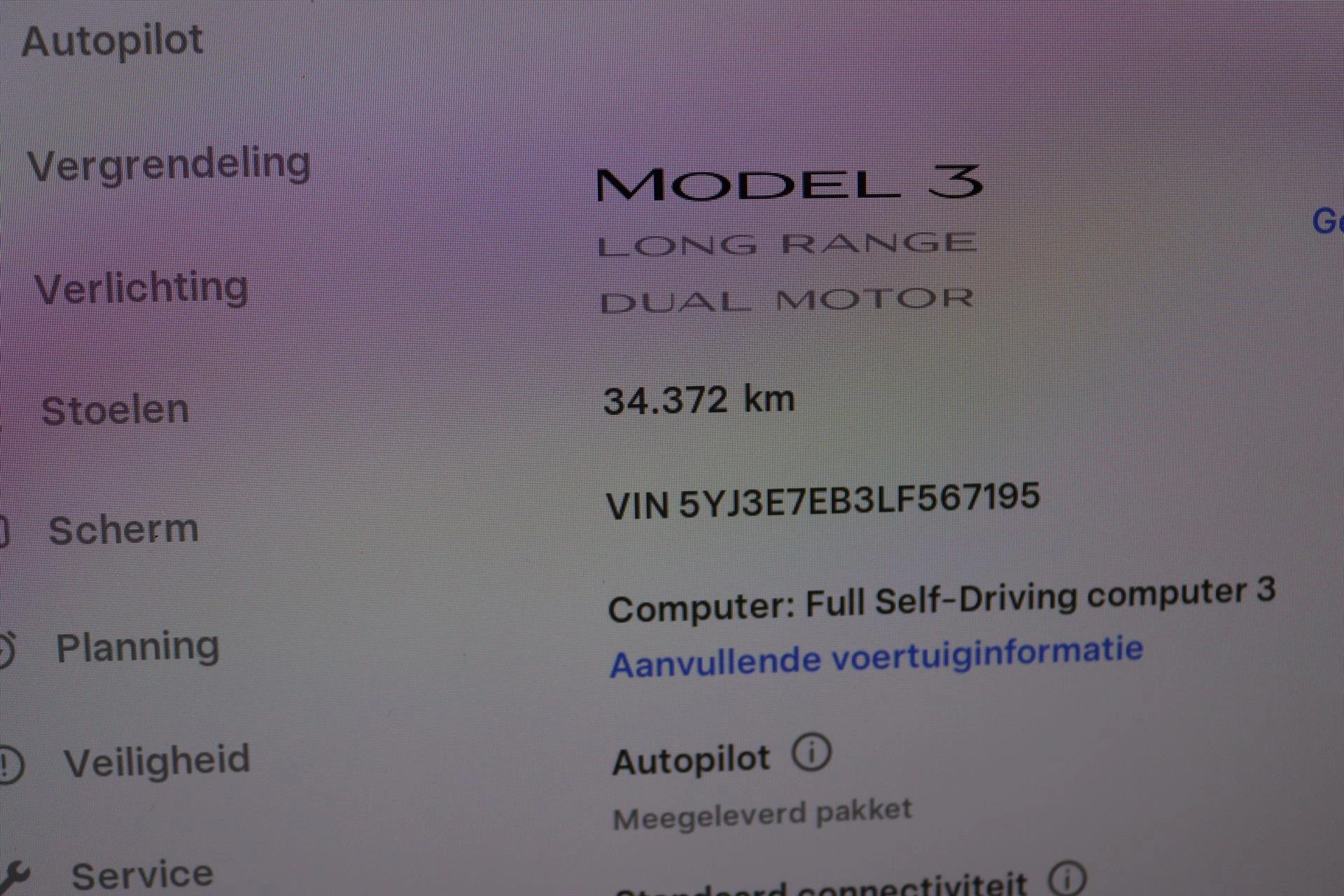 Hoofdafbeelding Tesla Model 3