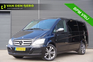 Mercedes-Benz Viano 3.0 CDI Ambiente DC V6 225PK AUT, SCHUIF/KANTELDAK, LUCHTVERING, 2X SCHUIFDEUR, CRUISE, LEDER, XENON, PDC