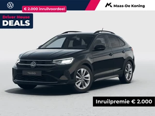 Hoofdafbeelding Volkswagen Taigo Volkswagen Taigo Life Edition 1.0 TSI 95 PK 5 versn. Hand · Achteruitrijcamera · Draadloze telefoonlader · Multimedia Pakket · Trekhaak afneembaar