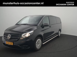 Hoofdafbeelding Mercedes-Benz Vito Mercedes-Benz Vito Tourer 114 CDI Base Extra Lang - Occasion Lease vanaf €1024 p/m - 9 Persoons bus! - All Seasonbanden - Cruise Control - Achteruitrijcamera - Sidebars