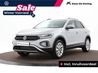 Volkswagen T-Roc Life Edition 1.0 TSI 116 pk 6 versn. Hand · Airconditioning automatisch, 2-zone (climatronic) · Privatelease vanaf €,-398 per maand · Incl. inruilvoordeel ·