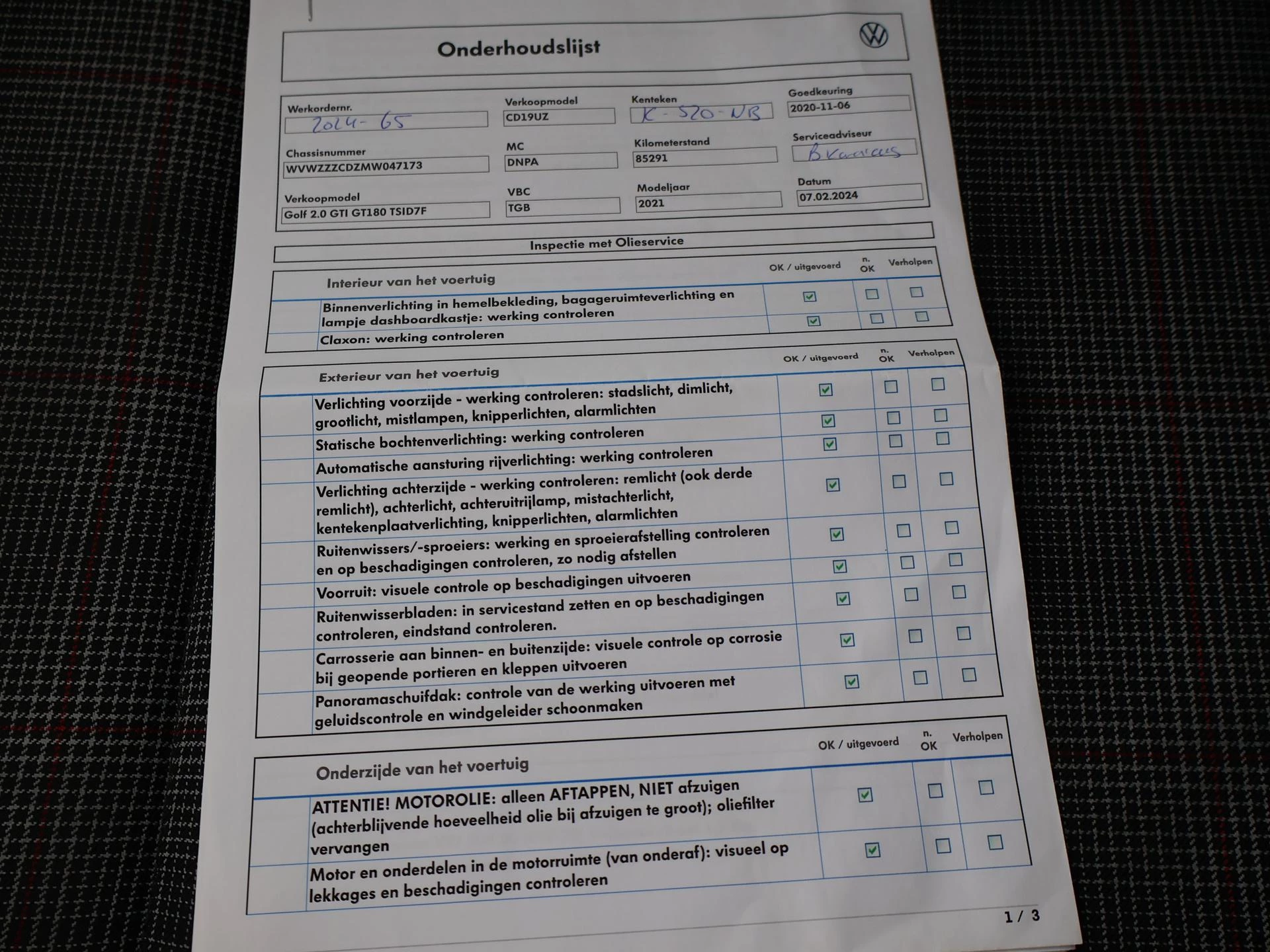 Hoofdafbeelding Volkswagen Golf