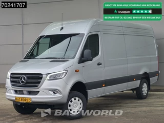 Mercedes Sprinter 319 CDI Automaat 4x4 LED Navi Trekhaak Camera 4wd Allrad 14m3 Airco Trekhaak Cruise control