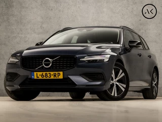 Volvo V60 2.0 B3 Momentum Advantage 164Pk Automaat (APPLE CARPLAY, GROOT NAVI, CAMERA, ADAPTIVE CRUISE, SPORTSTOELEN, TREKHAAK, PARKEERSENSOREN, DAB+, NIEUWE APK, NIEUWSTAAT)