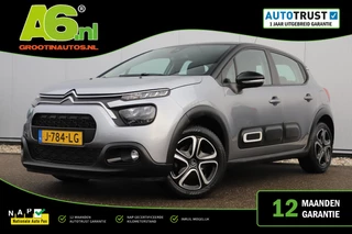 Citroen C3 1.2 PureTech Feel Navigatie Carplay Android Climate Cruise Control Rijstrooksensor Parkeersensor All-season banden!
