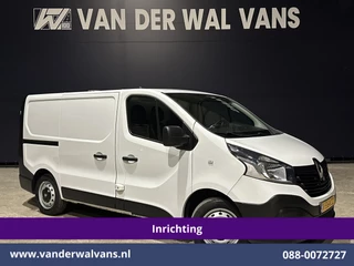 Renault Trafic 1.6 dCi L1H1 inrichting Euro6 Airco | Navigatie | Cruisecontrol | Trekhaak Parkeersensoren, Bijrijdersbank