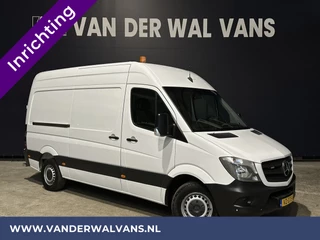 Mercedes-Benz Sprinter 313 CDI 130pk L2H2 Inrichting Airco | 2800kg trekhaak | Omvormer | Camera | Cruisecontrol Parkeersensoren, chauffeursstoel, multifunctioneel stuur