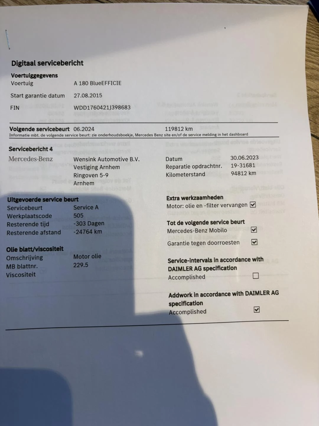 Hoofdafbeelding Mercedes-Benz A-Klasse