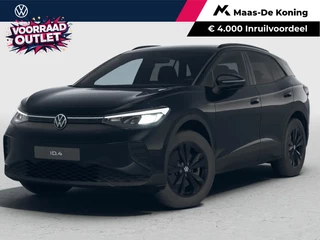 Hoofdafbeelding Volkswagen ID.4 Volkswagen ID.4 Limited Edition 58 kWh accu 190 PK · Achteruitrijcamera · Draadloze telefoonlader · Trekhaak, elektrisch uitklapbaar · Voorraad OUTLET · Prijs is inclusief inruilpremie ·