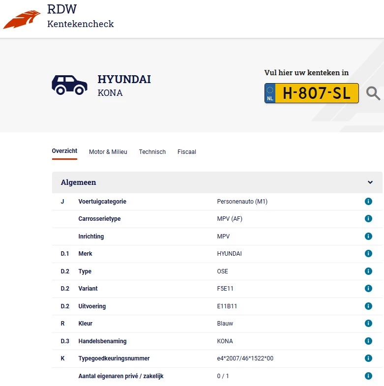 Hoofdafbeelding Hyundai Kona