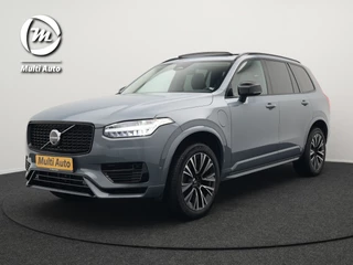 Volvo XC90 T8 Recharge AWD Plus Dark 456pk Plug In Hybrid Long Range PHEV | Panodak | Adaptive Cruise | Luxe Lederen Sportstoelen Memory & Ventilatie | 360 Camera | Harman Kardon | Google Maps | Keyless |