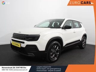 Hoofdafbeelding Jeep Avenger Jeep Avenger Longitude 54 kWh Automaat | Navigatie | Apple Carplay/ Android Auto | Parkeersensor achter | Cruise Control | Stoelverwarming | Full LED | Virtual Cockpit | Climate Control