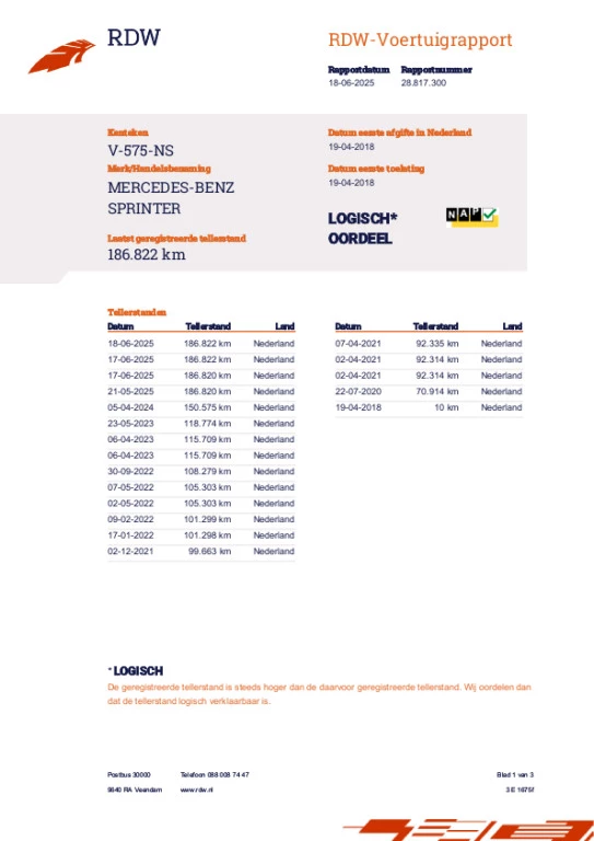 Hoofdafbeelding Mercedes-Benz Sprinter