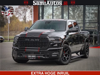 Dodge Ram 1500 Limited Night H.O 540HP 706Nm | Massage + Full Option | De Meest Luxe en Volle Pick-Up in zijn Klasse | Comfortabele Dubbele Cabine met Royale 5 Zitplaatsen | BPM vrij | Nu Leverbaar uit Voorraad | Voorraad Nr 2334 - 5409