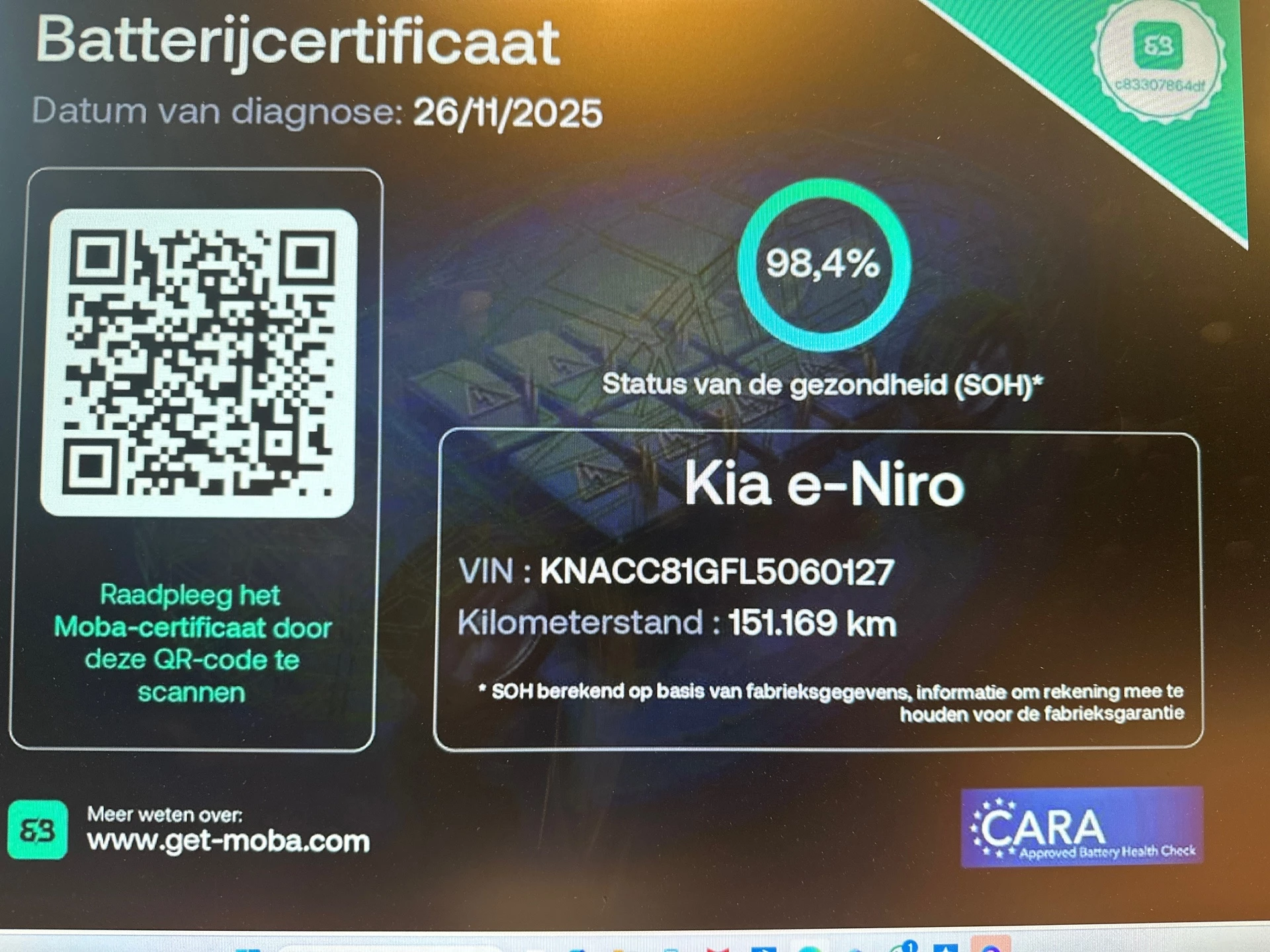 Hoofdafbeelding Kia e-Niro