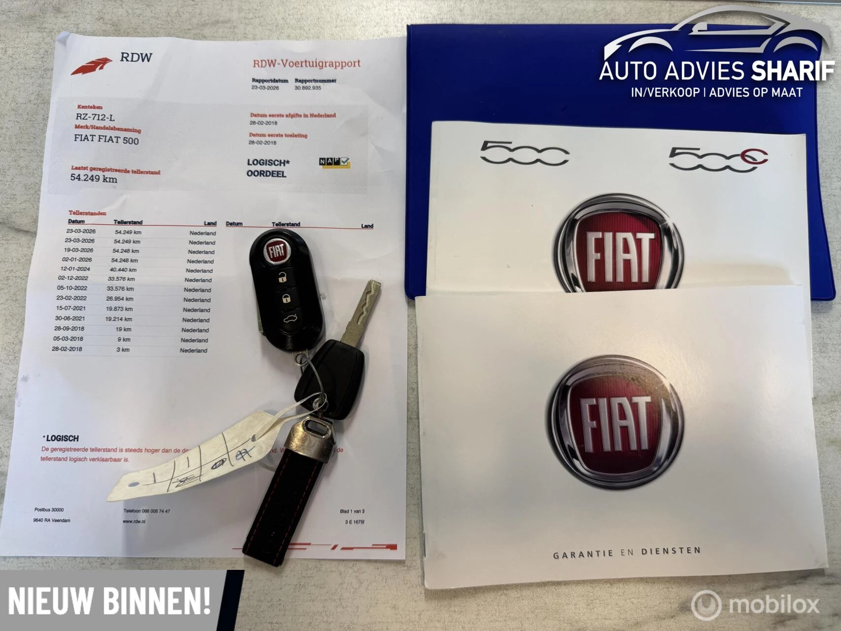 Hoofdafbeelding Fiat 500