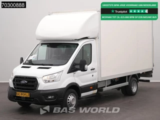 Ford Transit 130pk Laadklep Dubbellucht Bakwagen Airco Cruise Euro6 Meubelbak Koffer Airco Cruise control