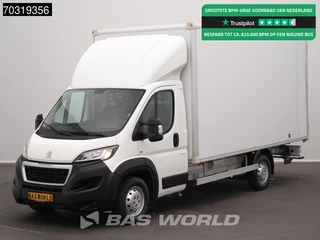 Peugeot Boxer 140PK Bakwagen Achterdeuren 140PK Navigatie Camera Cruise Control Euro6 Meubelbak Koffer Airco Cruise control