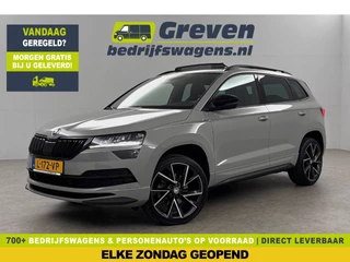 Škoda Karoq 1.5 TSI ACT 150PK Sportline Business Pano Sfeer Carplay Virtual Camera LED Clima Cruise Navi PDC 19''LMV