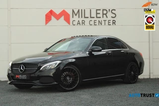 Mercedes C-klasse 220 CDI Prestige AMG Pano PDC Black 170 PK