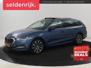 Skoda Octavia 1.5 TSI First Edition | Panoramadak | Trekhaak |  Stoelverwarming | Matrix LED | Adaptive cruise | Sfeerverlichting | Carplay | Keyless | Virtual Cockpit | 18'' | Half leder | Climate control