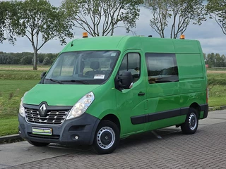 Renault Master T35 2.3 dCi L2H2 Dubbel Cabine Airco Trekhaak 1e Eigenaar Camera Euro6 Oh-Historie 1e Eigenaar!