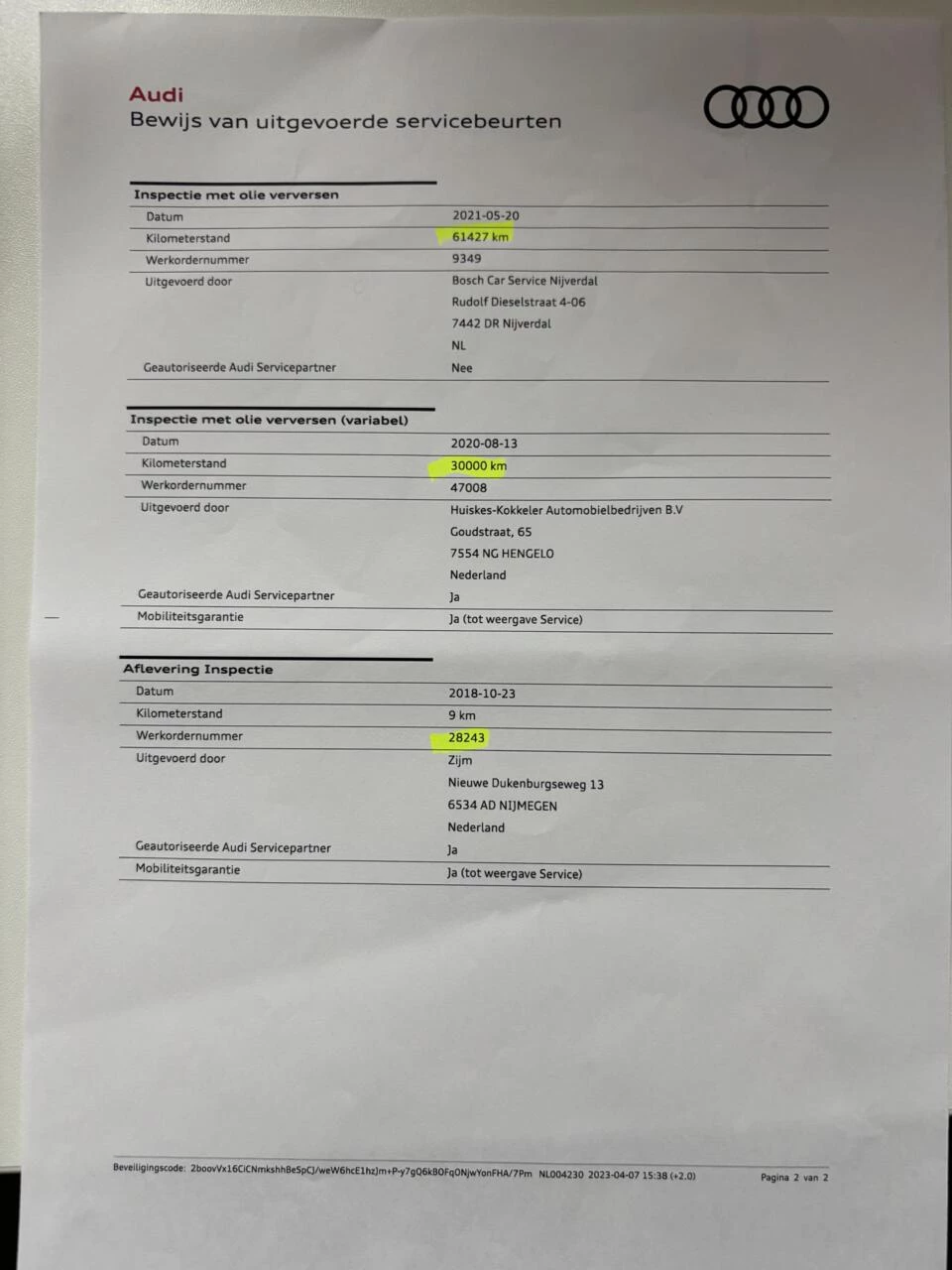 Hoofdafbeelding Audi A3