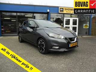 Hoofdafbeelding Nissan Micra Nissan Micra 1.0 IG-T 92PK N-DESIGN NAV AIRCO PDC BOSE LED RIJKLAARPRIJS