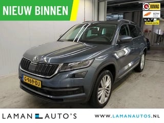 Skoda Kodiaq 1.5 TSI 150pk DSG Style Business Aut. | Open dak Leder-Alcantara CarPlay Canton ECC Navi LED ACC 19" LMV Camera BLIS Metallic | Voorschoten