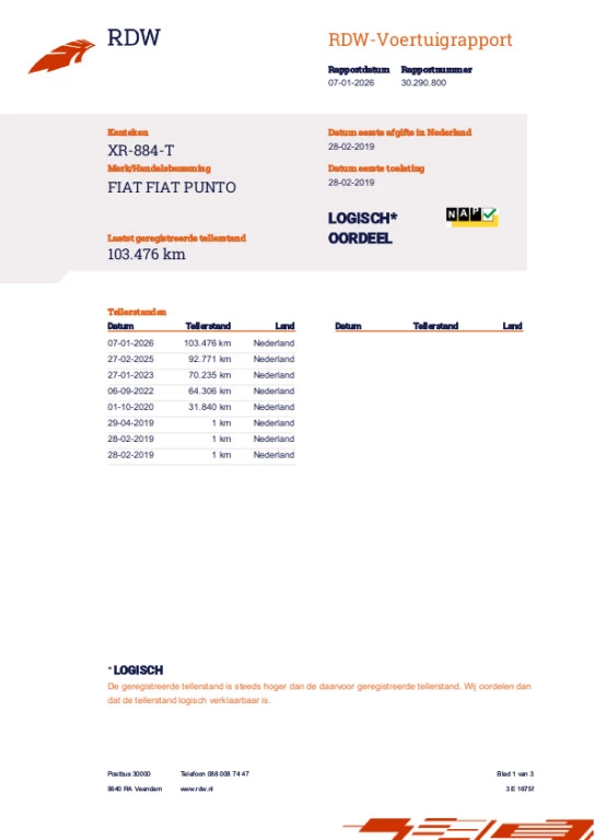 Hoofdafbeelding Fiat Punto