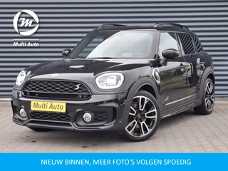 MINI Countryman 2.0 Cooper S E ALL4 JCW Plug in Hybrid PHEV | Panodak | Alcantara Sportstoelen | Adaptive Cruise | Harman Kardon | Sfeerverlichting | Camera | L.M. 19" | DAB | Navigatie |