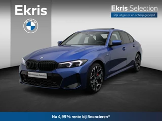 BMW 3-Serie Sedan 330e M Sportpakket Pro | Comfort Pack | Stuurwielrand Verwarmd | Trekhaak | Schuifdak | Elektrisch Verstelbare Sportstoelen | Active Cruise Control | Harman Kardon | 19'' | Ekris Selection
