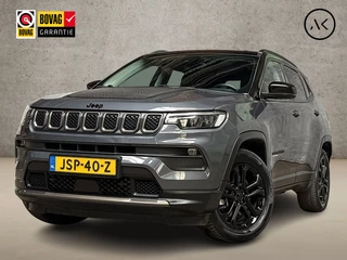 Jeep Compass 4xe 240 Plug-in Hybrid Electric Sport 240Pk Automaat (VIRTUAL COCKPIT, APPLE CARPLAY, GROOT NAVI, CAMERA, LEDER, SPORTSTOELEN, KEYLESS, GETINT GLAS, ADAPTIVE CRUISE, NIEUWSTAAT)