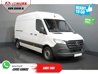 Mercedes-Benz Sprinter 211 Aut. L2H2 BPM VRIJ/ LED/ Standkachel/ Stoelverw./ Climate/ Carplay/ Camera/ Cruise/ Trekhaak