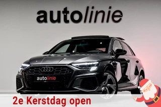 Audi A3 Sportback 45 TFSI e S edition Competition. Pano, Leder, ACC, Keyless, B&O, Sfeer, Camera, Matrix, CarPlay!