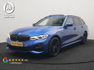 BMW 3 Serie Touring 330e M Sport Plug In Hybrid 293pk Dealer O.H. PHEV | Panodak | Head Up | 360 Camera | Adaptive Cruise | Harman & Kardon | Nappa Lederen Sportstoelen Memory & Verwarmd | Adaptief Onderstel | Laser LED | Apple Carplay | Sfeerverlichting | 