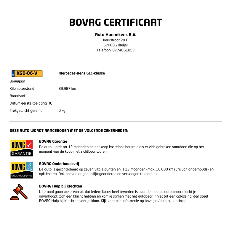 Hoofdafbeelding Mercedes-Benz GLC