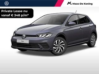 Volkswagen Polo Life Edition 1.0 TSI 95 pk 5 versn. Hand · Achteruitrijcamera · Regensensor · ActieAuto