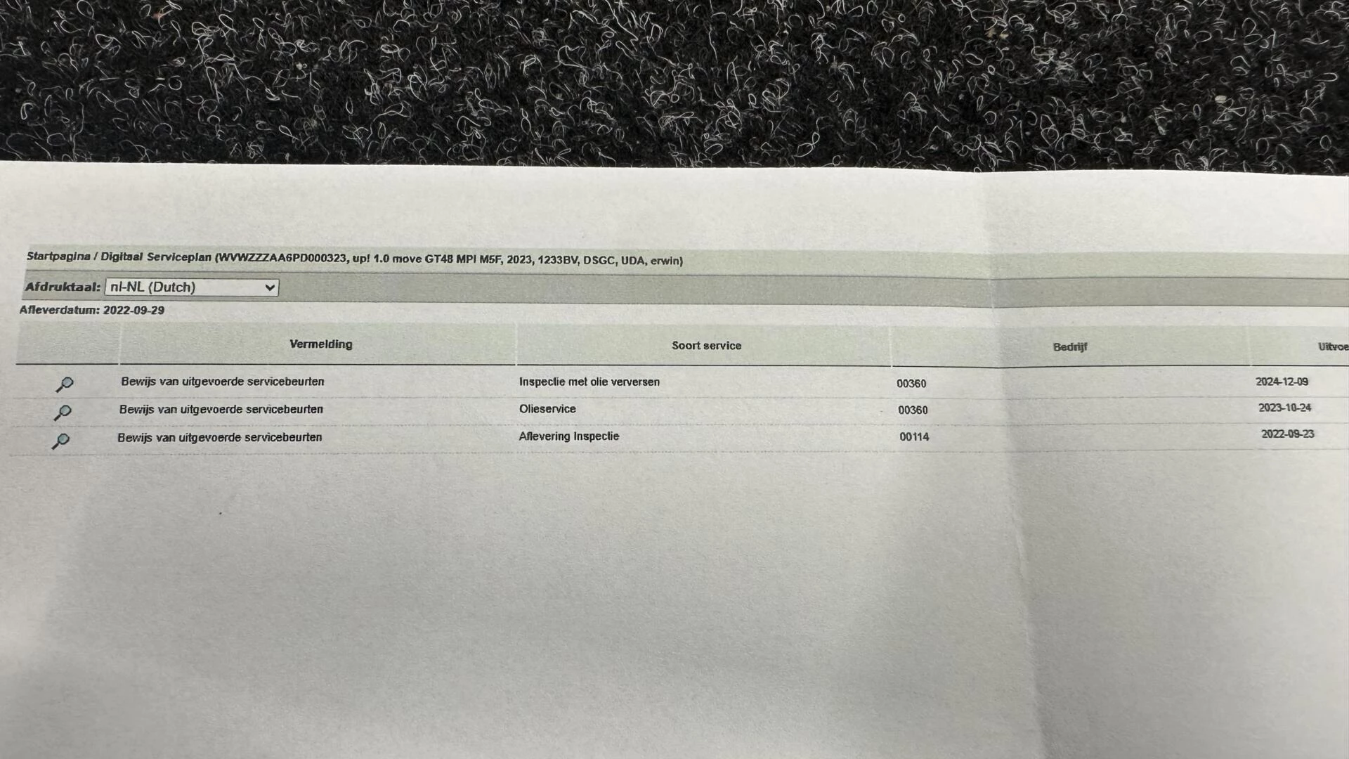 Hoofdafbeelding Volkswagen up!