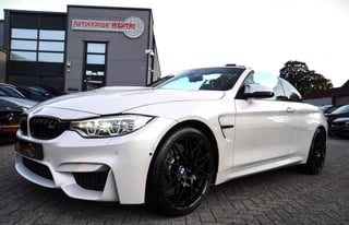 BMW 4-serie Cabrio M4 Competition | DCT | Facelift | Harman/Kardon | Parelmoer | Head up display | 360 camera | Dealer onderhouden