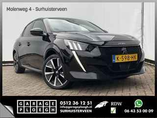 Peugeot e-208 EV GT Pack 50 kWh H.Leer Stoelverw Carplay Nav/Camera